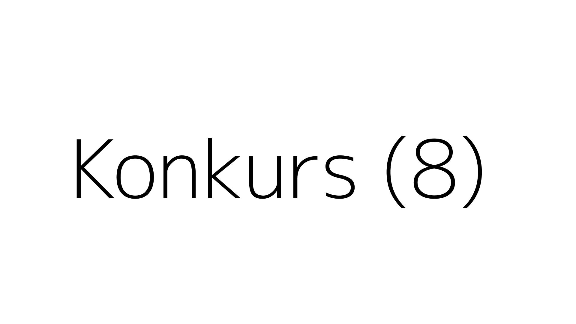 Konkurs (8)